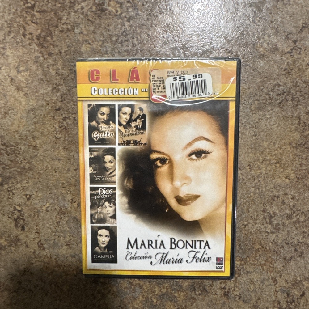 María Bonita Colección Maria Felix DVD 6-Film Set Juana Gallo La Devoradora